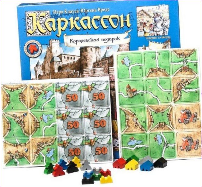 HOBBY-WELT BRETTSPIEL CARCASSONNE. DAS GESCHENK DES KÖNIGS