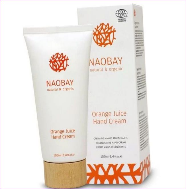 Naobay Handcreme mit Orangensaft.webp