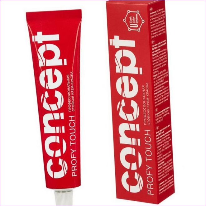 CONCEPT Profy Touch colour cream Professionelle, lang anhaltende Creme-Haarfarbe