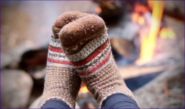 Wie man Wollsocken wäscht