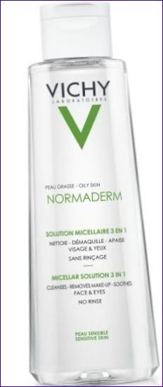 Vichy Normaderm Micellar Lotion zum Entfernen von Make-up