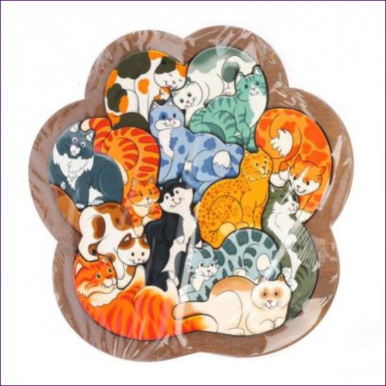 Jigsaw Puzzle Katzen 14 Teile