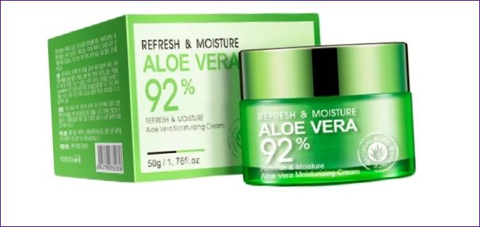 BioAqua Aloe Vera 92% Creme-Gel für Gesicht und Hals