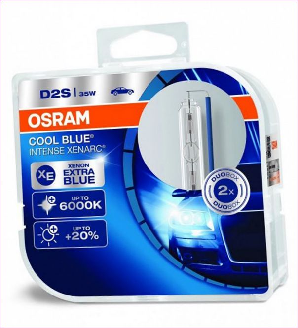 OSRAM XENARC KÜHL BLAU INTENSIV +20%