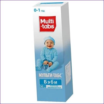 Multi-Tabs Baby (Vitamine A, C, E)