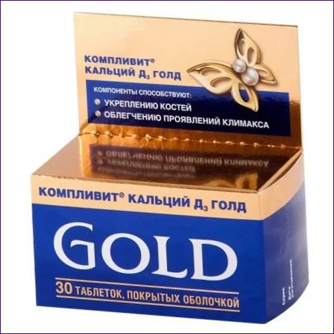 Complivit Calcium D3 Gold