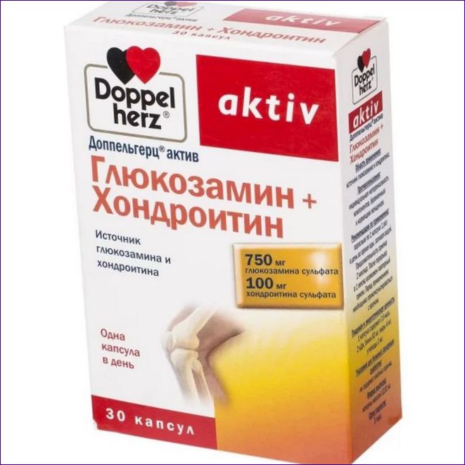 Doppelgerz Activ Glucosamin + Chondroitin