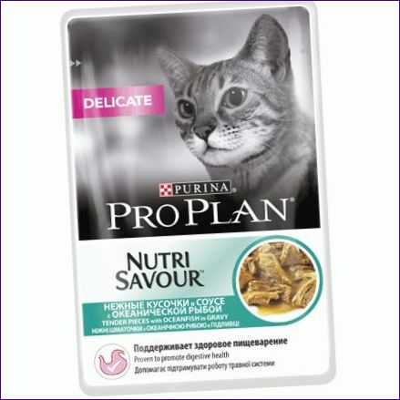 Purina Pro Plan Stücke in Sauce für kastrierte Katzen mit ozeanischem Fisch