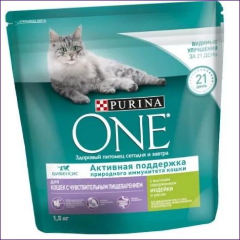 Purina ONE für empfindliche Katzen, Truthahn und Reis